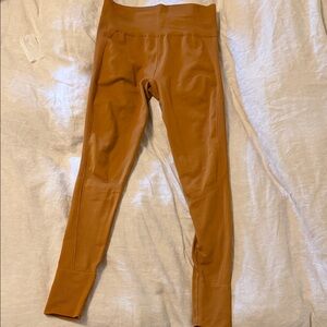 Halfdays Burnt Orange Base Layer Leggings